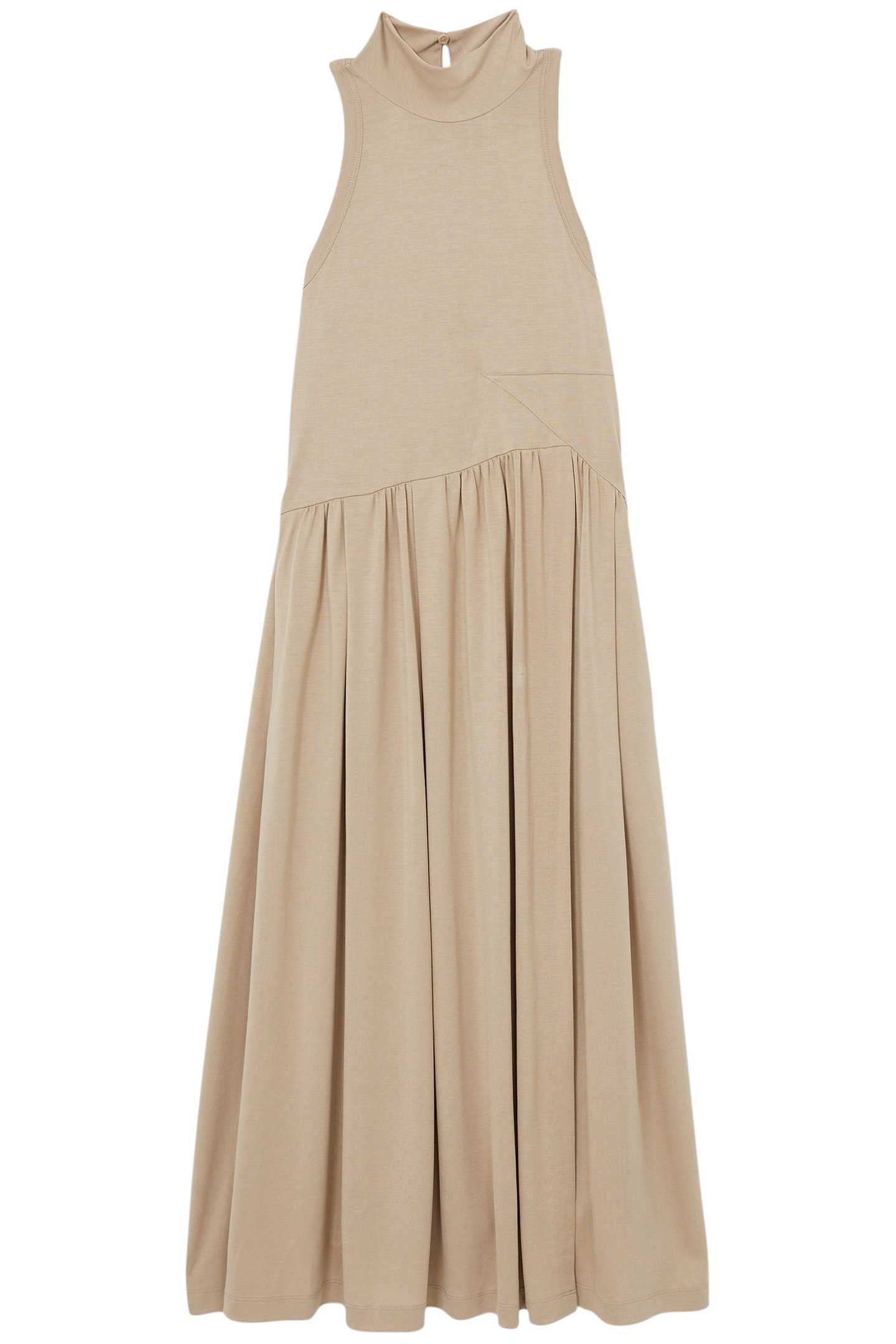 BLAKE SLEEVELESS JERSEY DRESS NEUTRAL 1