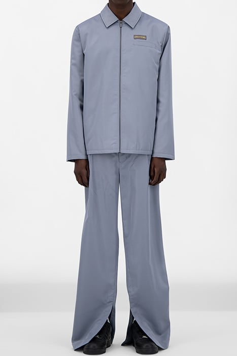 GREY BLUE JAMA PADDED JACKET 1