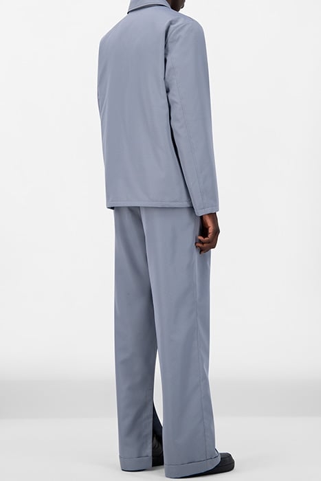 GREY BLUE JAMA PADDED JACKET 2