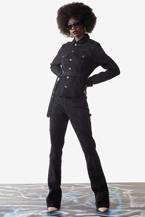 BLACK BRAIDS LORENZA JACKET 2