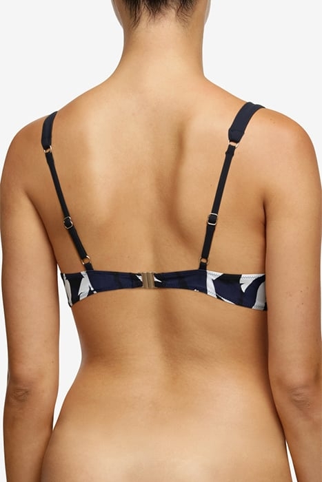 SW BRA TSHIRT PLUNGE DARK FLOWERS 3