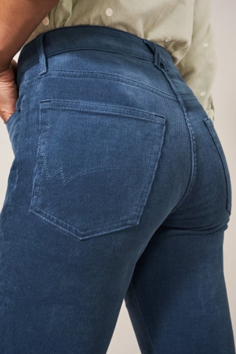 BROOKE STRAIGHT CORD TROUSER BLUE 4