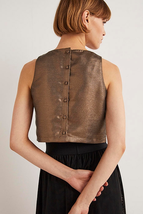 SCARLETT CROPPED TOP MET 2