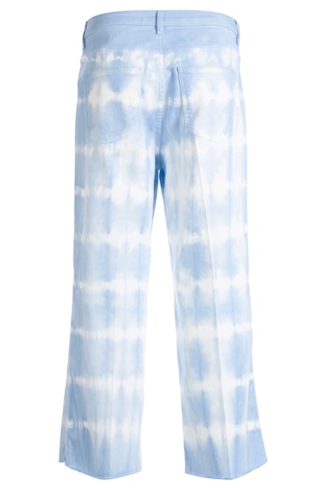 MID HIGH WAIST CROPPED BLUE 6