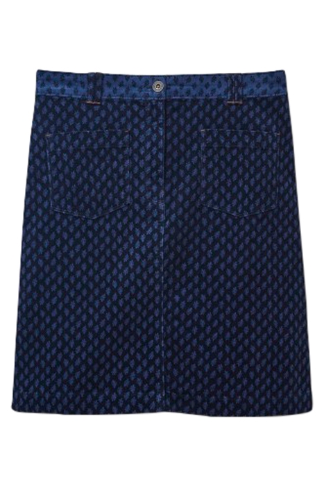 MELODY CORD SKIRT BLUE 1