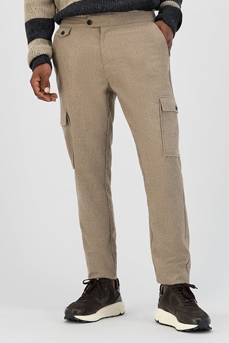 LANCASTER COMBAT PANTS MELANGE FLAN FALLEN ROCK 2