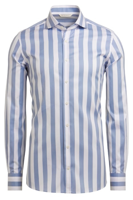 BLUE STRIPED EXTRA SLIM FIT SHIRT 7