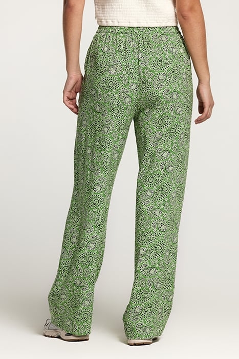 MONACO TROUSERS POOLSIDE PAISLEY KELLY GREEN KELLY GREEN 3