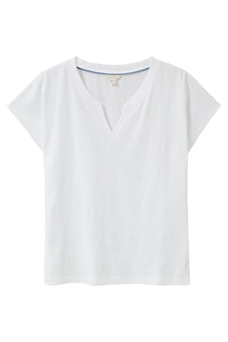 NELLY EMBROIDERED TEE NATURAL WHITE 4
