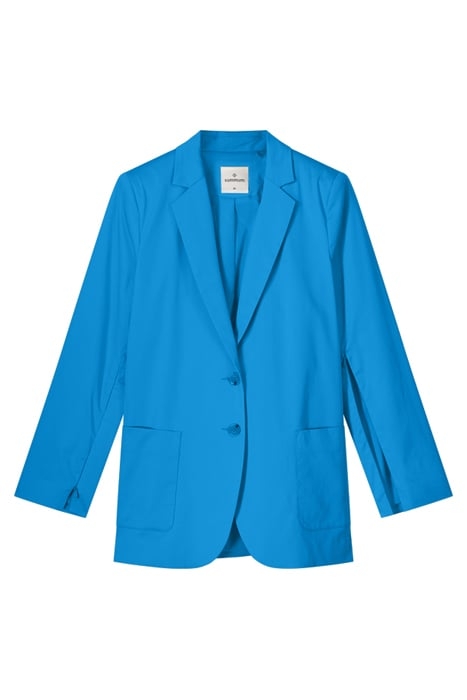 BLAZER COTTON STRETCH AZURE 4