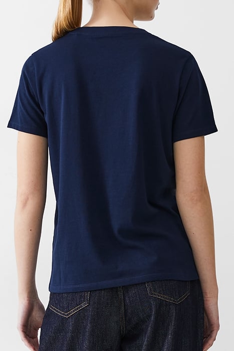 SUNSHINE EMBROIDERED TEE DK NAVY 2