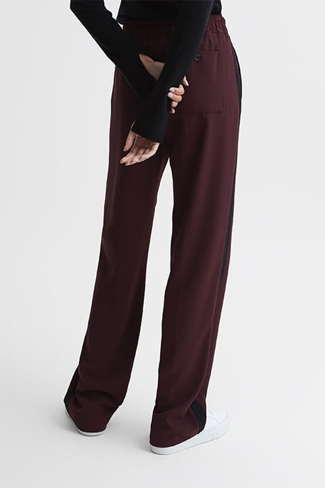 FRAZER-SIDE SWEATPANTS BURGUNDY 2