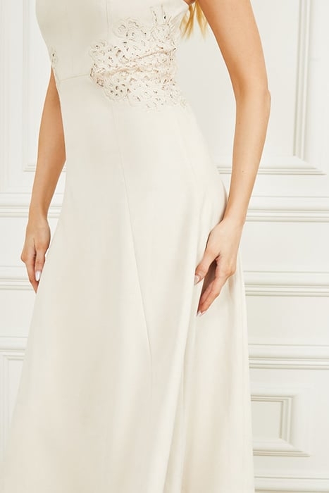 LORRAINE DRESS IVORY BONE 8