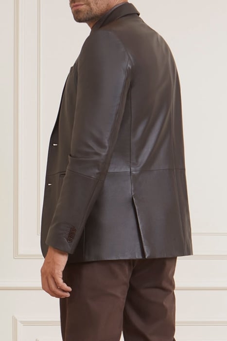 STEVE NOTCH BLAZER REG FIT CHOCOLATE BROWNIE 7