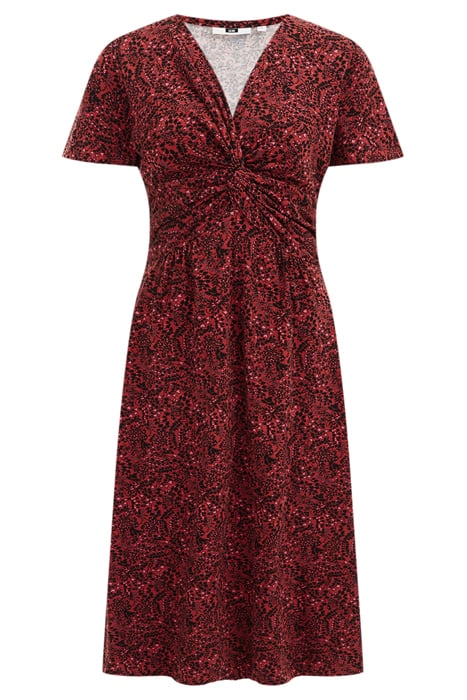 DRESS MID LENGTH BROWN 3