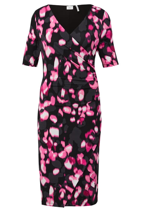 S.OLIVER DRESSES GREY/BLACK 3