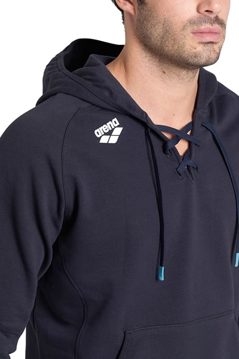 TEAM HOODED SWEAT LACED NAVY-LACE 8