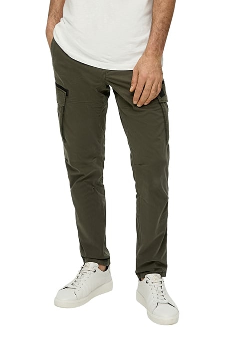 S.OLIVER PANTS GREEN-DARK 1