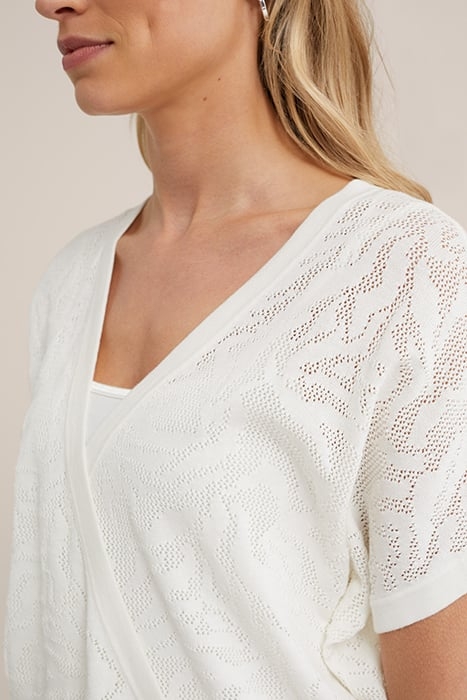 KNITTED PULLOVER OFF-WHITE 5