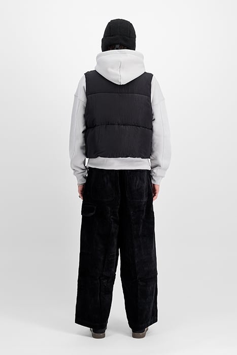 MA-1 PUFFER VEST UV BLACK 2