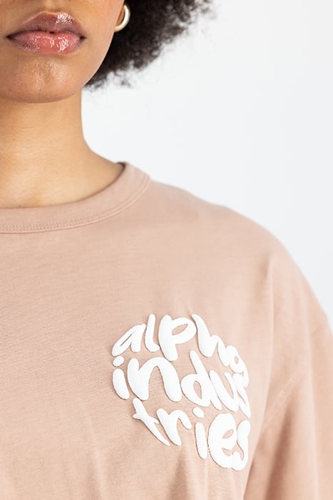 LOGO T DUSTY CORAL 7