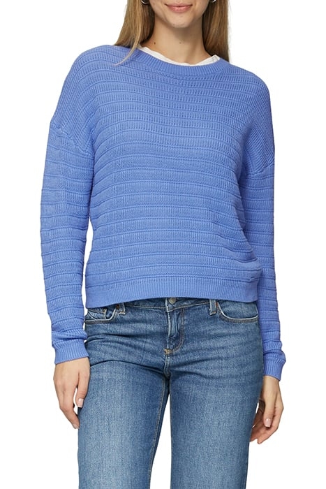 S.OLIVER-QS PULLOVER BLUE 1