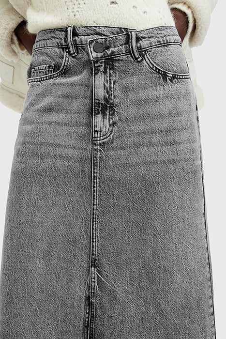 NOIR MAXI SKIRT VINTAGE BLACK 8