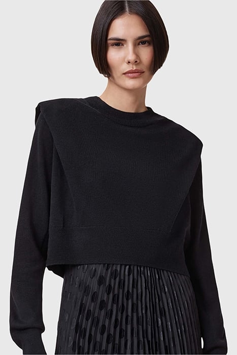 LEIA DOTT DRESS BLACK 8