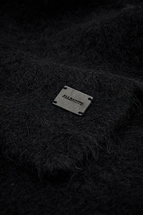 STEPH BRUSH SCARF BLACK 4