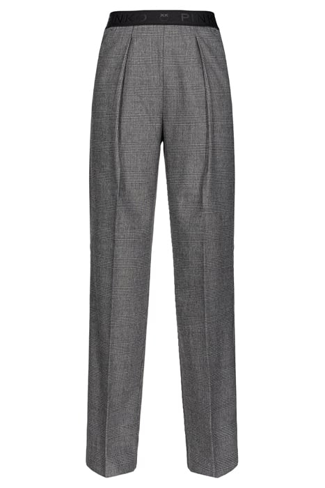 PALMA PANTALONE FLANELLA DISEG GREY/BLACK 4
