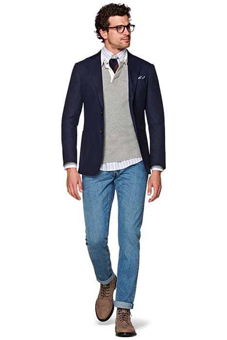 LIGHT BLUE 5 POCKET ALAIN JEANS by Suitsupply