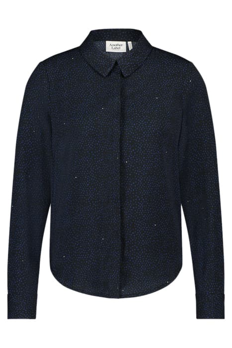 DREISER DOT SHIRT L/S TWILIGHT BLUE DOT by Another Label