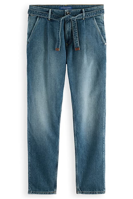 THE SPIN DENIM CHINO — WASHED OUT WASHED INDIGO by Scotch & Soda