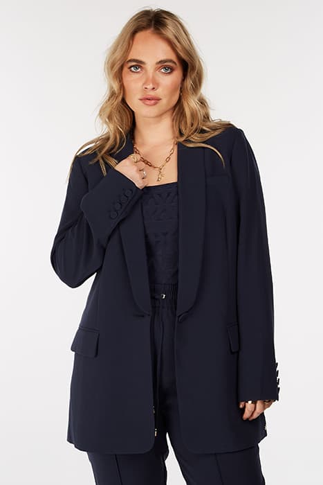 JV DANITA BLAZER DARK BLUE by JOSH V