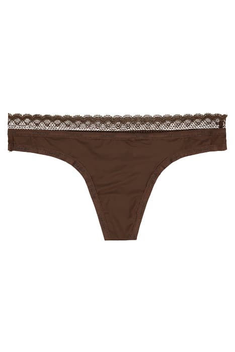 THONG, CJ8 SPRUCE W/UMBER LOGO by Calvin Klein