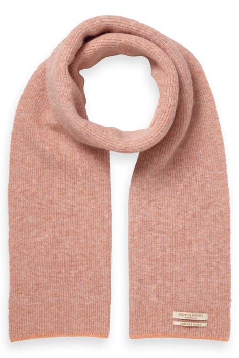 LUREX KNITTED SCARF PINK ICING MEL by Scotch & Soda