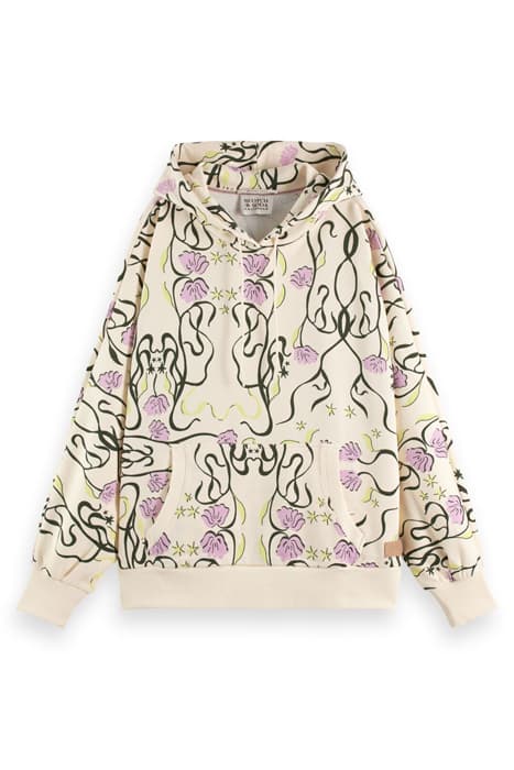 OVERSIZED FIT PRINTED HOODIE COMBO N by Scotch & Soda