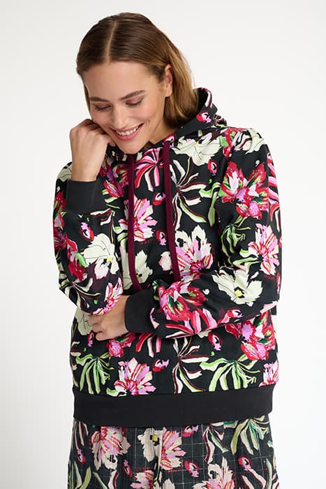 SWEATER - FLOWER BLAZE ANTHRACITE by POM Amsterdam