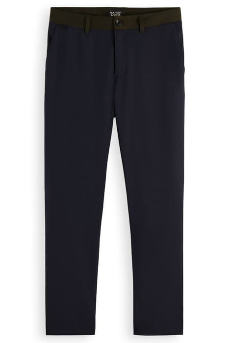 BLAKE - REGULAR SLIM-FIT COOL-WOOL BLEND CHINO NAVY by Scotch & Soda