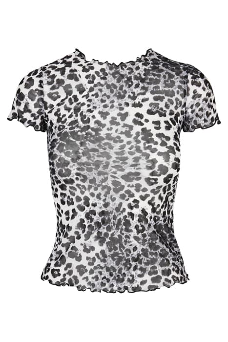 LADIES MESH TEE SNOWLEO by Urban Classics