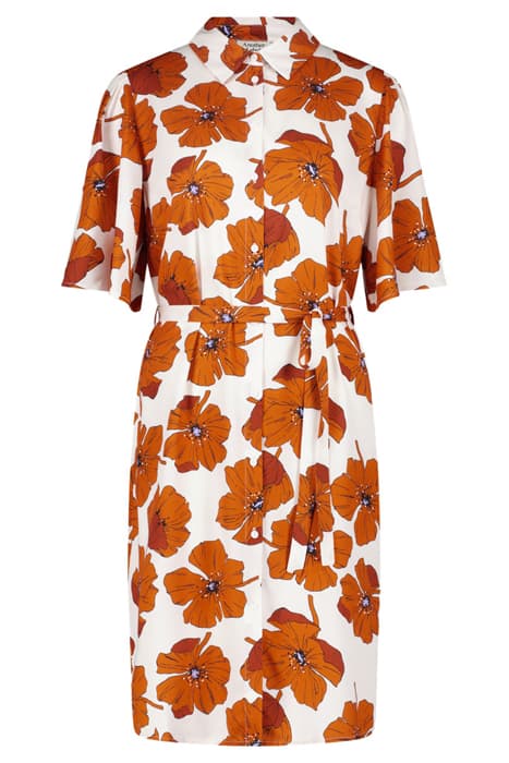 NASMA FLOWER DRESS S/S PUMPKIN FLOWER by Another Label