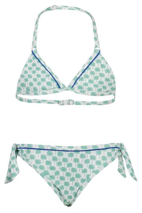 LUNA BIKINI WHITE/GREEN by America Today