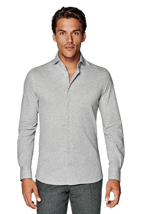 GREY EXTRA SLIM FIT SHIRT by Suitsupply