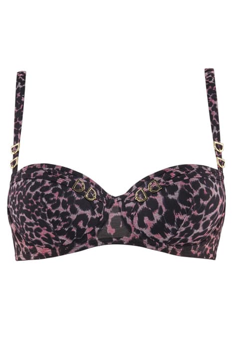 NIGHT FEVER BLACK PINK LEOPARD by Marlies Dekkers