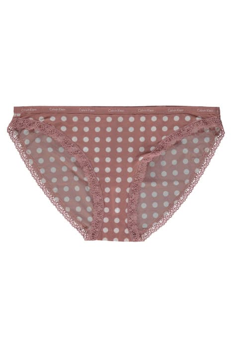 BIKINI GRID DOT_RED GRAPE by Calvin Klein