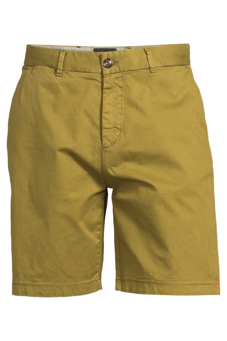 STUART GARMENT-DYED PIMA COTTON-BLEND SHORT LIZARD by Scotch & Soda