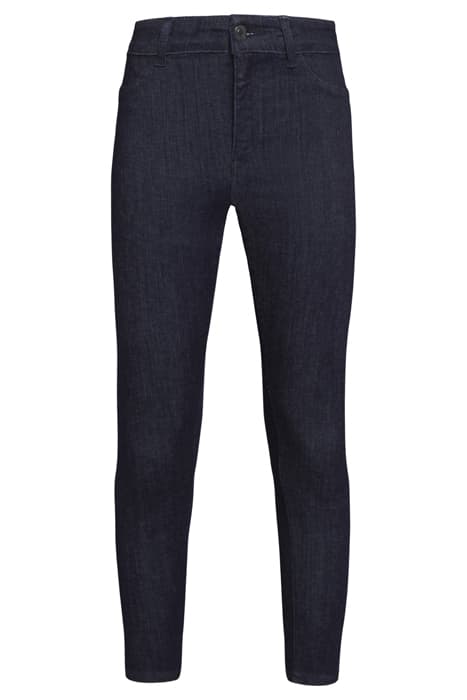 THE BORDERLINE HIGH RISE SKINNY CROP JEAN CAMBRIA DARK BLUE  by Current/Elliott