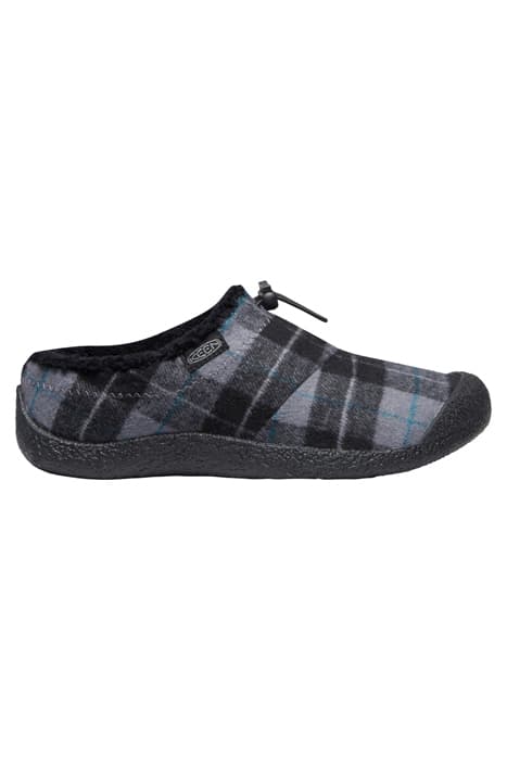 HOWSER III SLIDE BLACK PLAID/BLACK by Keen