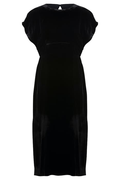 SHIV BLACK VELVET DRESS by Helen McAlinden