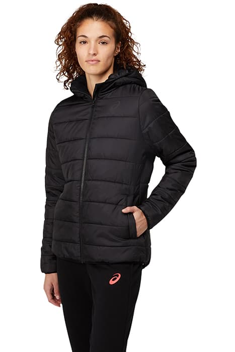 PADDED JACKET W PERFORMANCE BLACK by ASICS